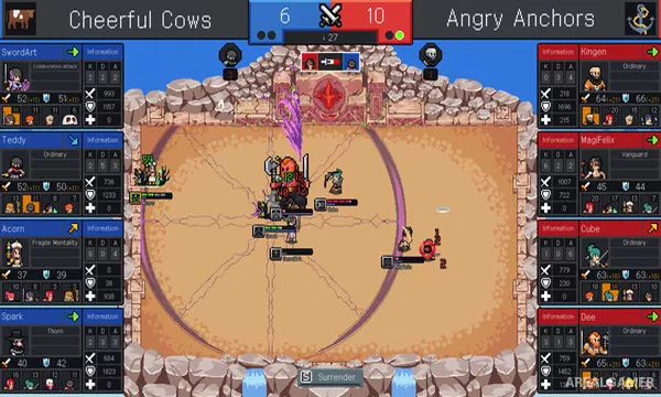 Teamfight Manager Screenshot 2