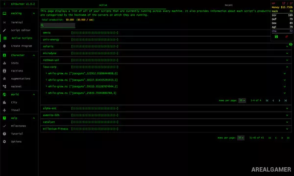 Bitburner Screenshot 2