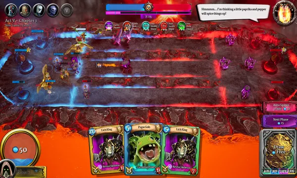 Battle Waves: Card Tactics Screenshot 2