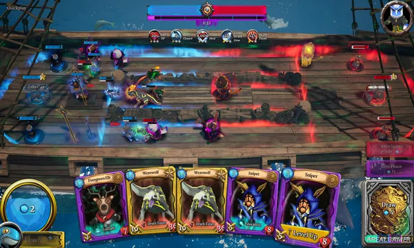 Battle Waves: Card Tactics Screenshot 3