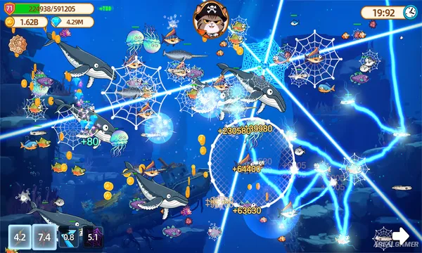 Captain Whiskers: Incremental Seas Screenshot 1